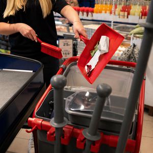 Produktbild für Handfeger Vikan medium, aus Kunststoff