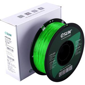 Produktbild für Filament eSUN eTPU-95A, TPU, grün transparent