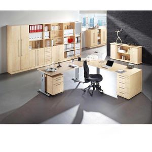 Produktbild für Sideboard Hammerbacher SB2T, aus Holz, ahorn