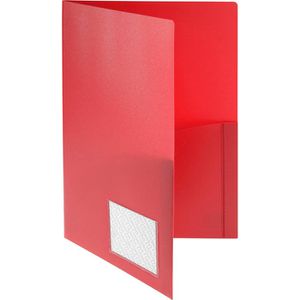 Angebotsmappe Foldersys Twin, rot, A4