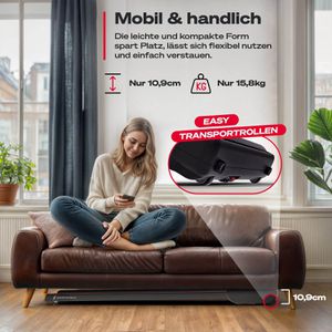 Produktbild für Walking-Pad Sportstech Walkmate, bis 5% manuelle Steigung
