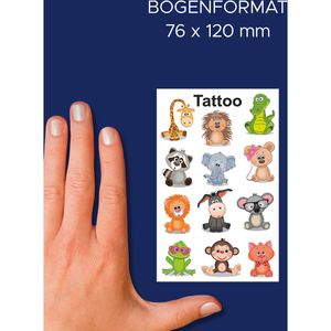 Produktbild für Temporäre-Tattoos Zweckform Z-Design 56761, farbig