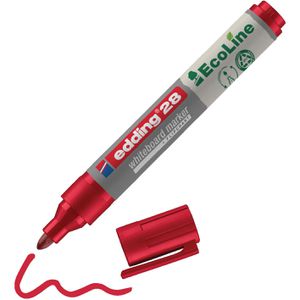 Whiteboardmarker Edding 28, EcoLine, rot