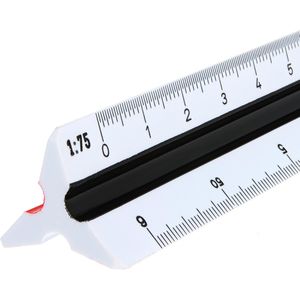 Produktbild für Dreikantmaßstab M+R 716350010 Kunststoff, 30cm