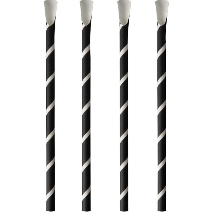 Produktbild für Strohhalme Papstar 87991 pure Stripes, aus Papier