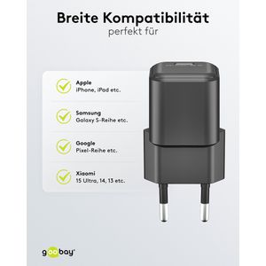 Produktbild für USB-Ladegerät Goobay Nano 79150, 20 Watt