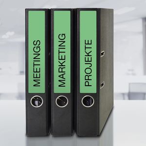 Produktbild für Rückenschilder Zweckform L4764-20, grün