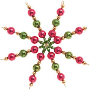 Produktbild für Bastelset Folia Perlensterne-Set, Klassisch