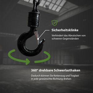 Produktbild für Kettenzug Trutzholm 41638, Flaschenzug