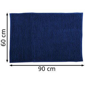 Produktbild für Badematte MSV Badteppich Chenille, 60 x 90 cm