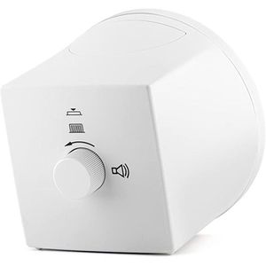 Produktbild für Wecker Braun BC07W DCF weiß, analog