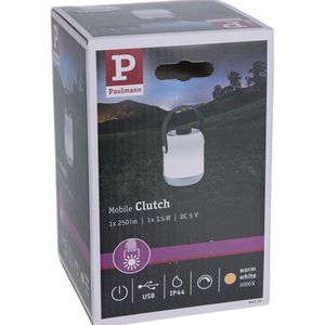 Produktbild für Campinglampe Paulmann Clutch, Akku, aufladbar
