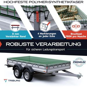 Produktbild für Anhängernetz TRIBURG grobmaschig
