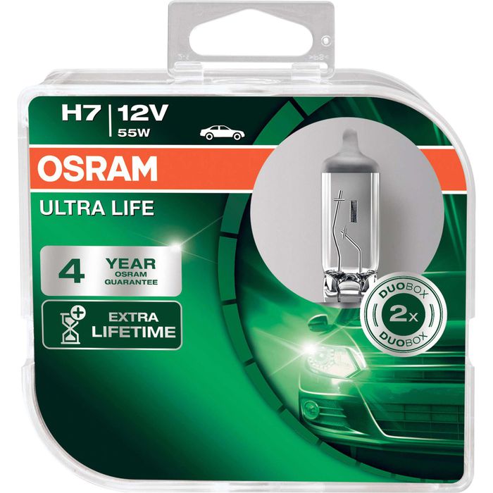 Osram Auto-Lampe Ultra Life 64210ULT-HCB, H7, 12V, Scheinwerferlampe, 2  Stück – Böttcher AG