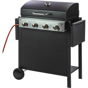Produktbild für Gasgrill DEMA Texas 4X, 17573, schwarz, 4 Brenner