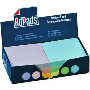 Haftnotizen AdPads 495589221908, pastell
