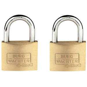 Vorhängeschloss Burg-Wächter Duo 22240SB, 40mm