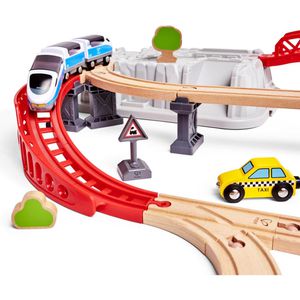Produktbild für Spielzeugeisenbahn Hape E3771 Stadtbahn Set