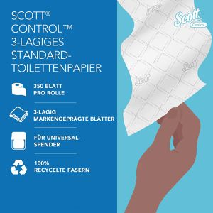 Produktbild für Toilettenpapier Scott Control 8518