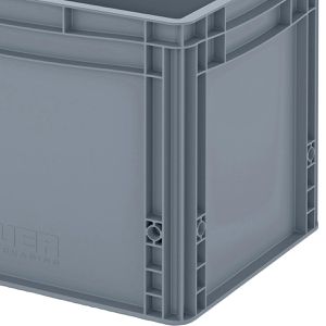 Produktbild für Eurobox AUER EG 43/32 HG, grau, 30 Liter