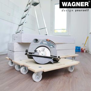 Produktbild für Möbelroller Wagner-System MM1382, Kunststoffrollen