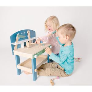 Produktbild für Kinderwerkbank small-foot 11376 Werkbank kompakt Nordic