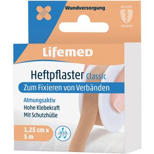 Produktbild für Fixierpflaster Lifemed Heftpflaster Classic, Rolle