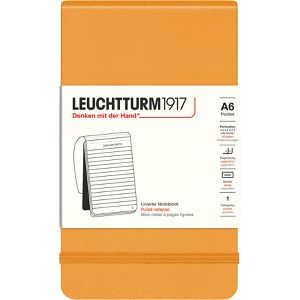 Produktbild für Notizblock Leuchtturm1917 Rising Sun, 368166, gelb, A6