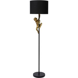 Lucide Stehlampe Extravaganza, schwarz, 150 cm, mit E27-Fassung