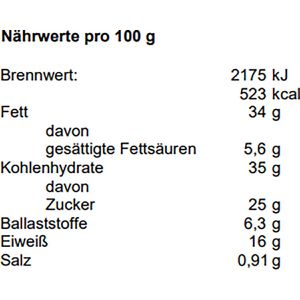 Produktbild für Nussmischung Howa Nussmix Sweet and Salty, im Beutel