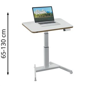 Schreibtisch Leitz Ergo 65340001, weiß / weiß