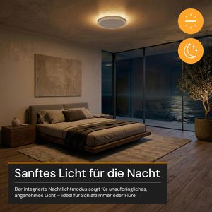 Produktbild für LED-Panel Enovalite ELED300215, weiß, Ø 30 cm