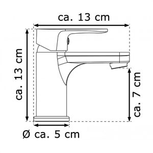 Produktbild für Waschtischarmatur EISL CLAUDIO, verchromt