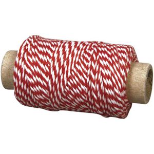 Bindfaden Rayher 55517287, Garn, klassikrot