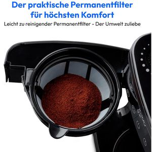 Produktbild für Kaffeemaschine MEDION MD 19911, mit Thermoskanne