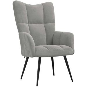 Produktbild für Loungesessel vidaXL 328073, hellgrau