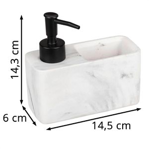 Produktbild für Spülmittelspender Wenko Resa 54668100, weiß