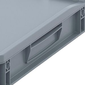 Produktbild für Eurobox AUER ED 64/75 HG, grau, 15 Liter