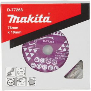 Produktbild für Trennscheibe Makita D-77263, Bohrungs-Ø 10 mm