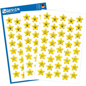 Bewertungspunkte Zweckform 53191, 10 mm, gelb