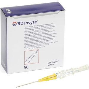 Produktbild für Kanülen BD Insyte Venenverweilkatheter, 50 Stück