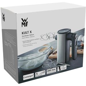 Produktbild für Handmixer WMF Kult X Edition, schwarz, 5 Geschwindigkeiten