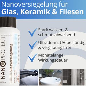 Produktbild für Scheibenversiegelung Nanoprotect Premium Set
