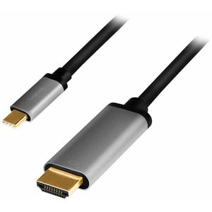 HDMI-Kabel LogiLink CUA0101 HDMI 2.0, vergoldete Stecker