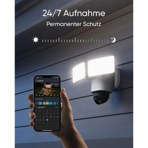 Produktbild für Überwachungskamera Eufy Floodlight Cam E340, PTZ, außen