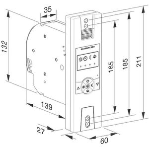 Produktbild für Gurtwickler Rademacher 1440-UW RolloTron Standard