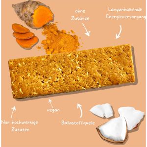 Produktbild für Müsliriegel Tzampas Golden Milk, die Kämpferin, BIO