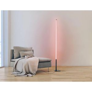 Produktbild für Stehlampe Eglo Picacha 1, LED, schwarz, 150 cm