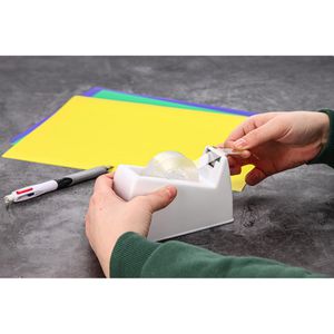Produktbild für Klebebandabroller BNT 741407, weiß
