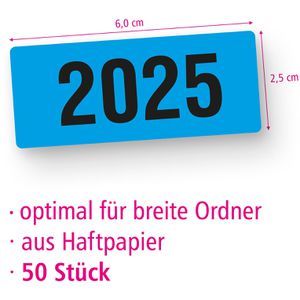 Produktbild für Jahreszahlen itenga 33105169, Aufkleber